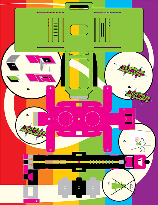 Graphic & Packaging Design for “Foldscope”, Paper Microscope, Prakash Lab, Stanford University