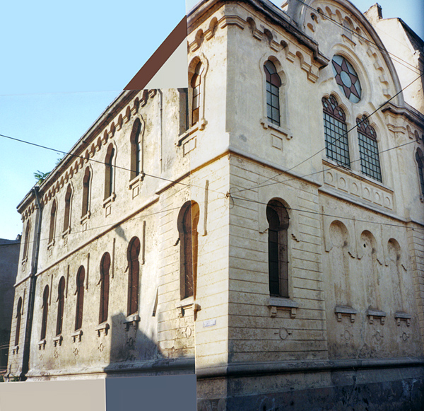 Mid 19th C./Ottoman period synagogue, historic center, Constanta, Romania