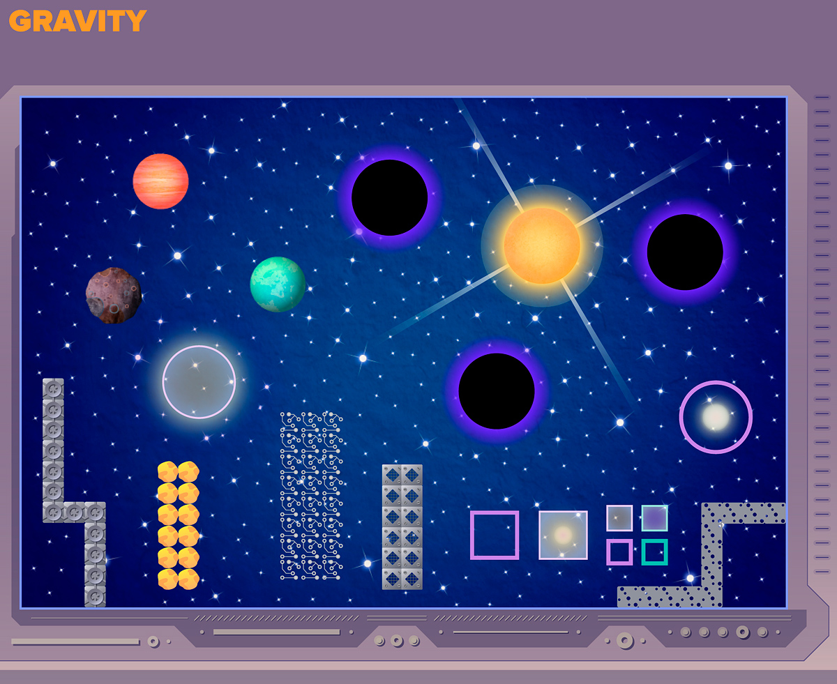gravity ethers physics game app for children