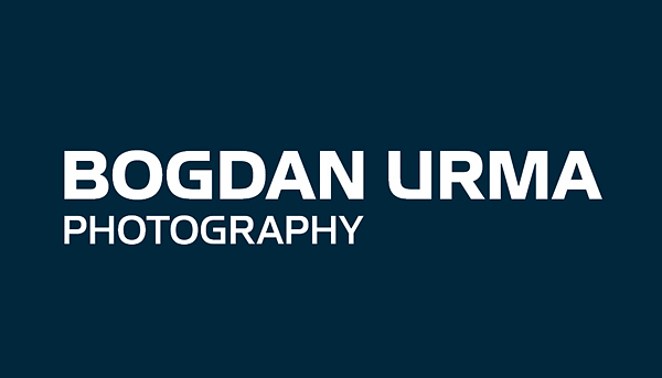 Shortened name logo design, Bogdan Urma Photography